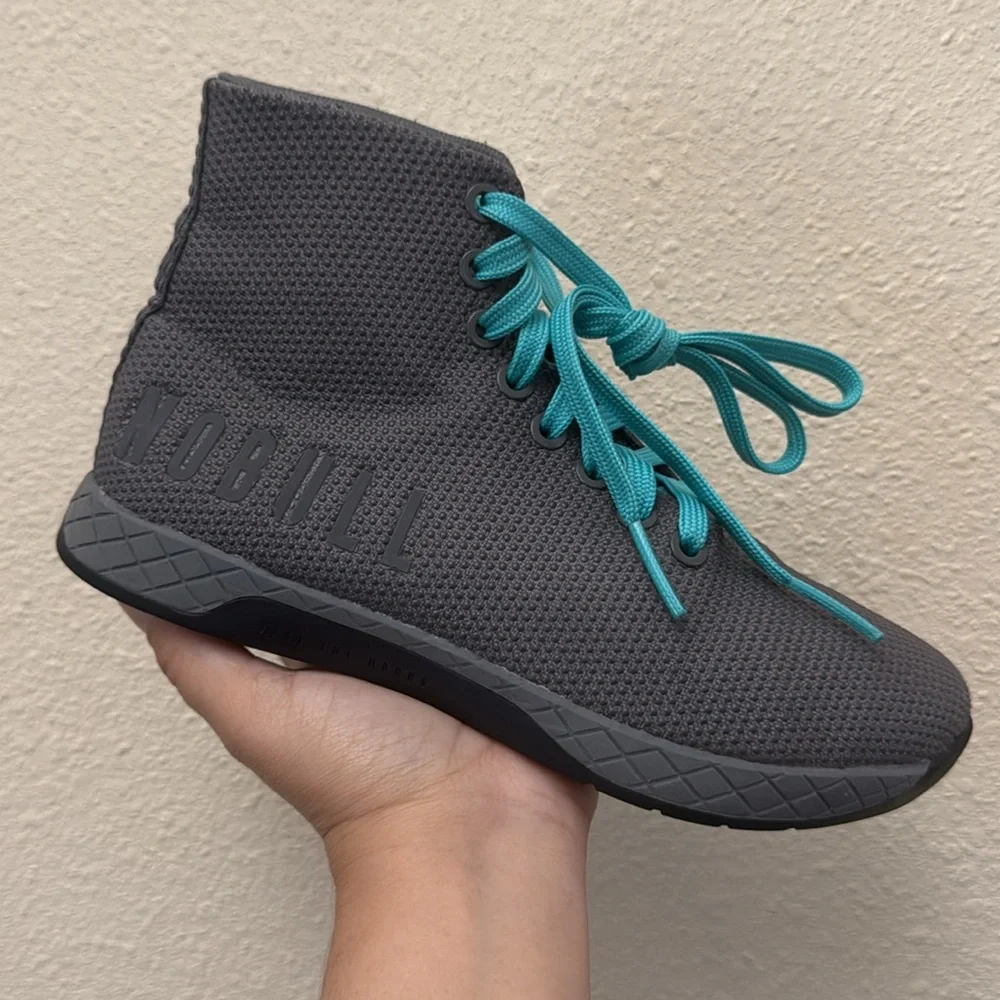Nobull Outwork Superfabric Trainer High Top Gray Women’s 5.5 Men’s 4